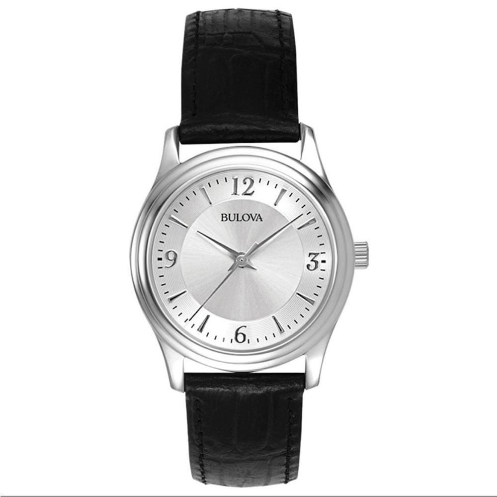 Bulova Watch Black Band Unisex